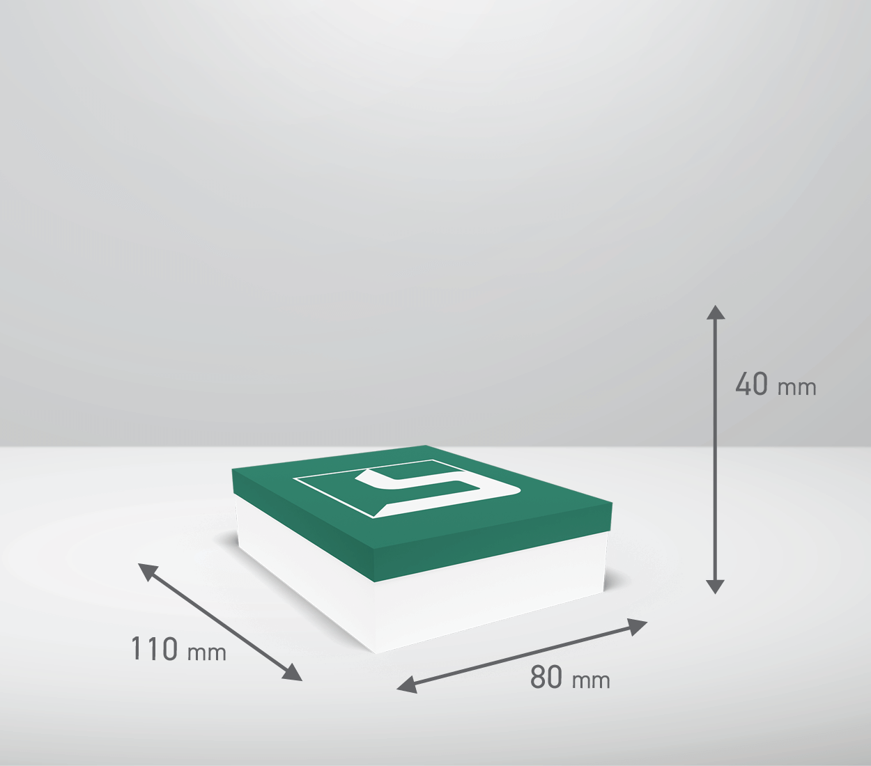 Škatla s pokrovom: 110x80x40 mm (D1)