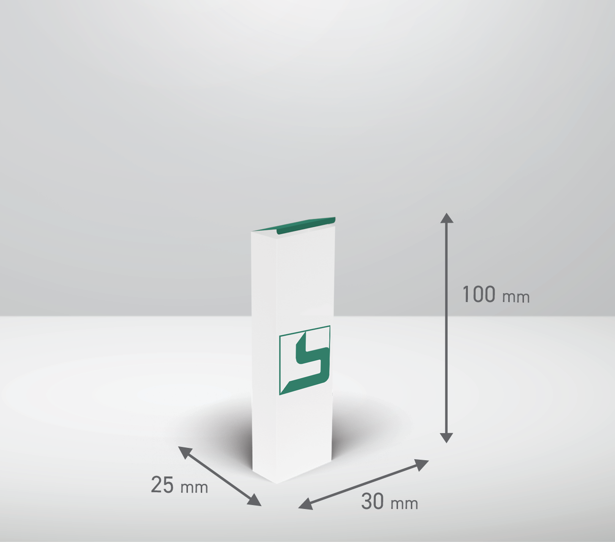 Škatla - pravokotnik: 30x25x100 mm (D8).!