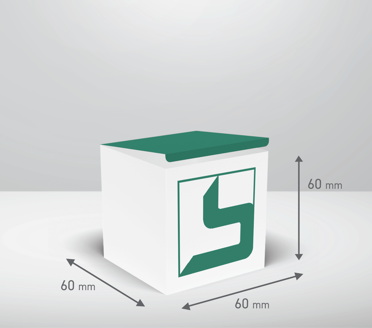 Škatla - kocka: 60x60x60 mm (D8X).