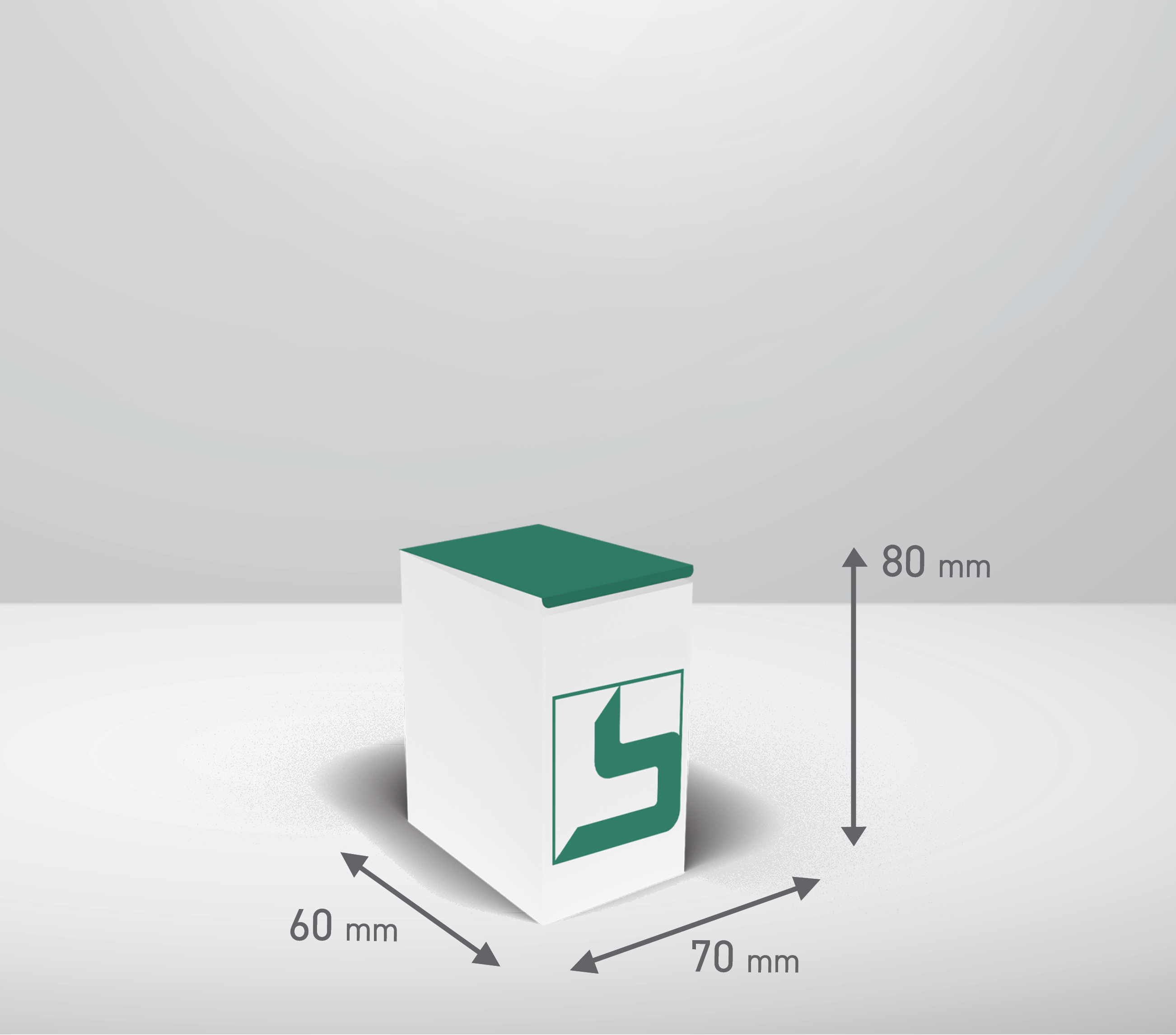 Škatla - pravokotnik: 70x60x80 mm (D3)