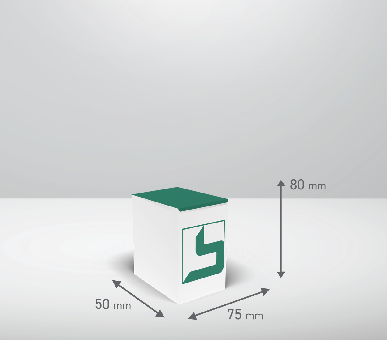 Škatla - pravokotnik: 75x50x80 mm (D3).!