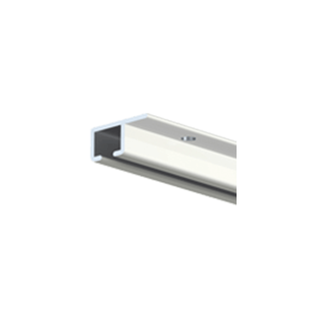 Alu letev TOP RAIL: 300 cm, bela / 4326