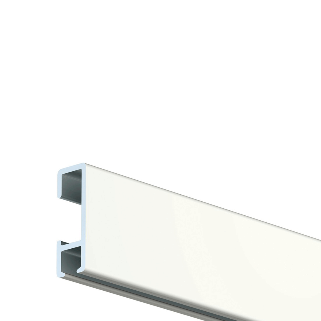 Alu letev CLICK RAIL: 300 cm, bela / 4349