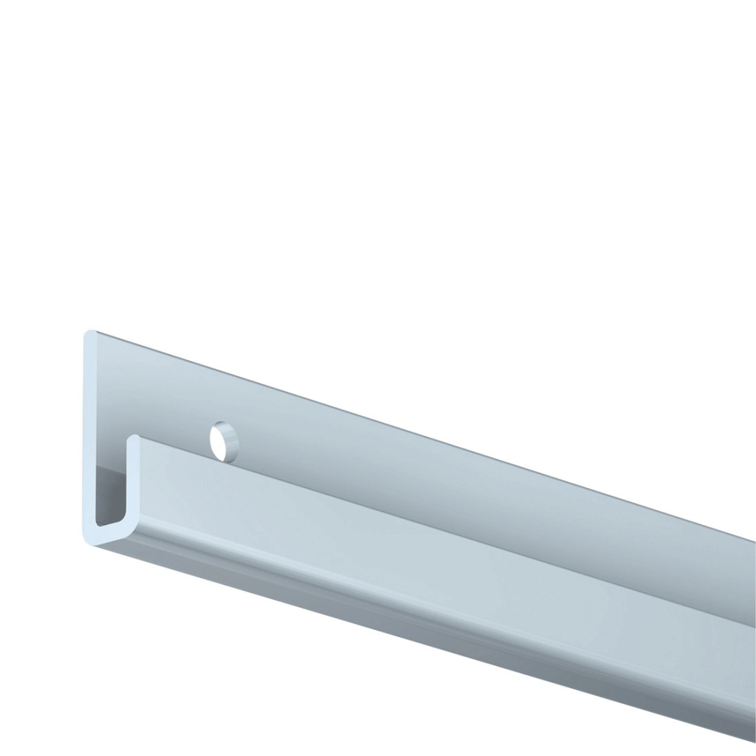 Alu letev CLICK RAIL: 300 cm, srebrna / 4342
