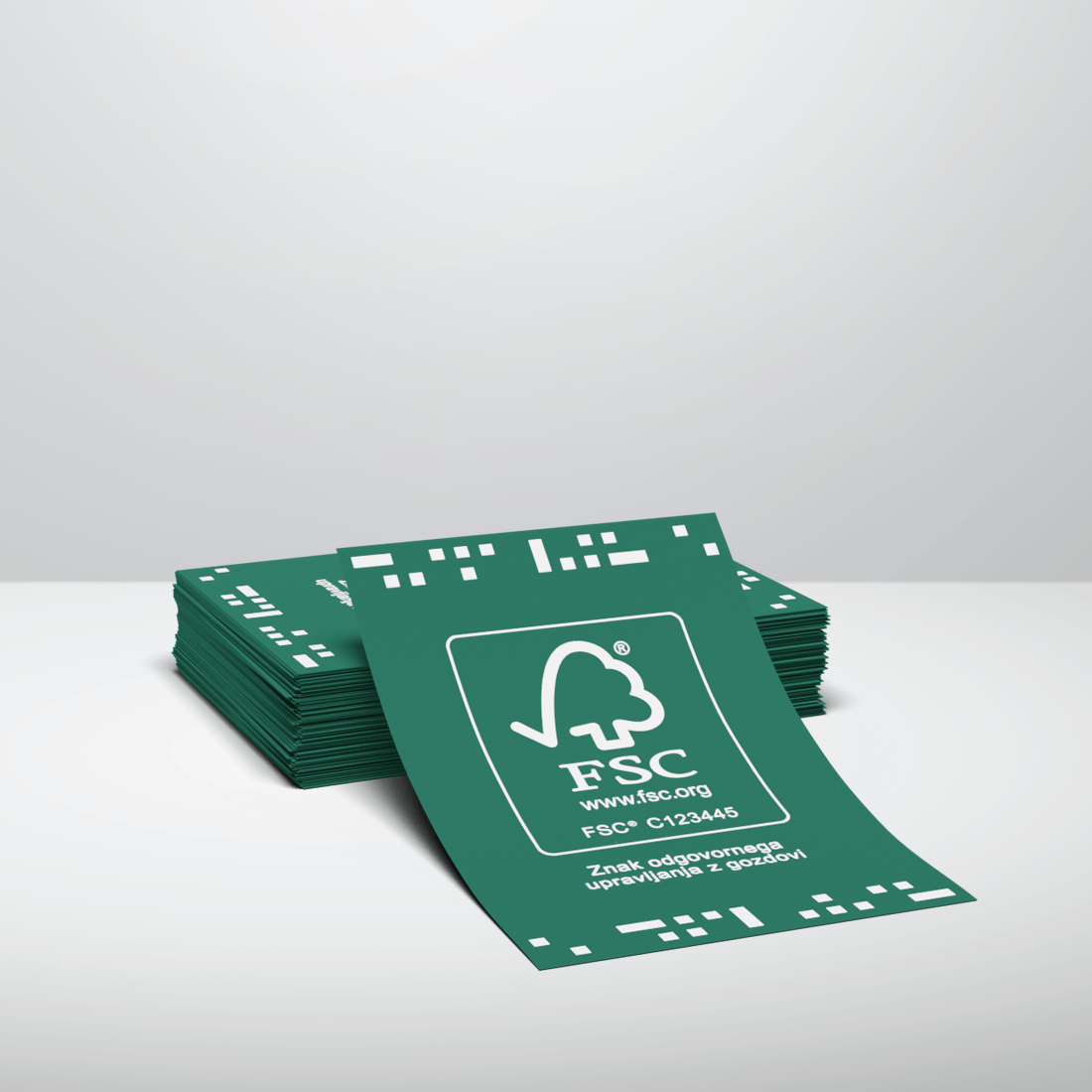 FSC_Mix_Credit_Plakat - Premium UV roll: poljuben format