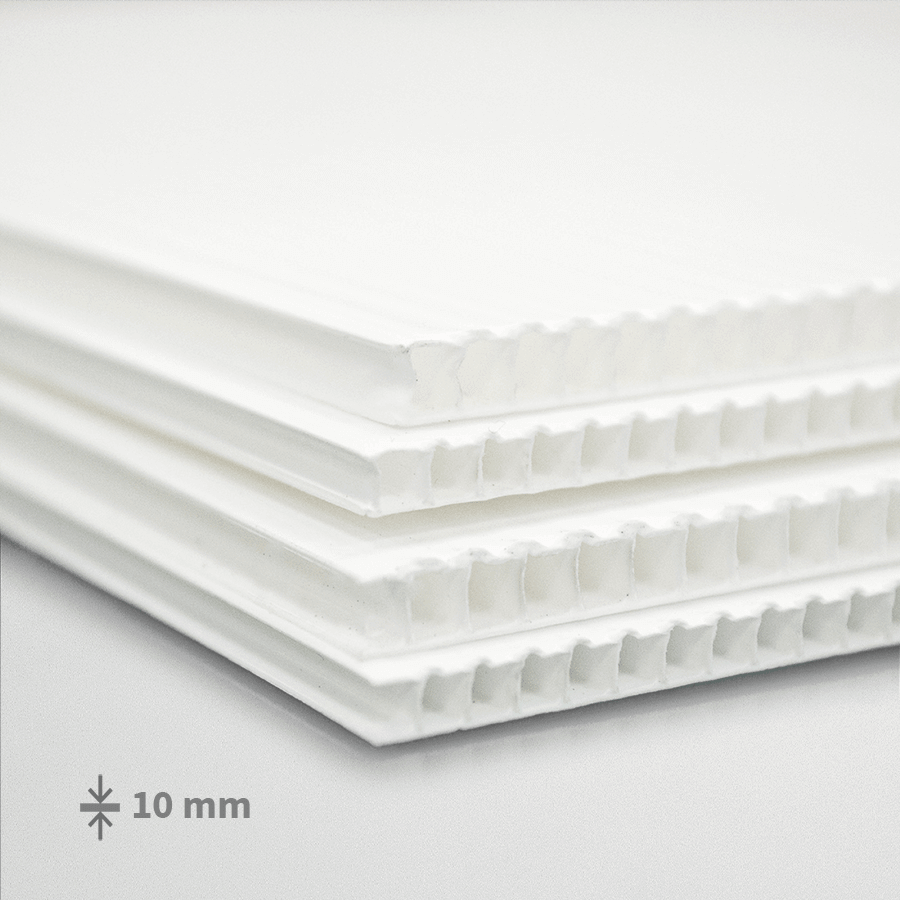 Polyplak® PP plošča - bela: 10 mm