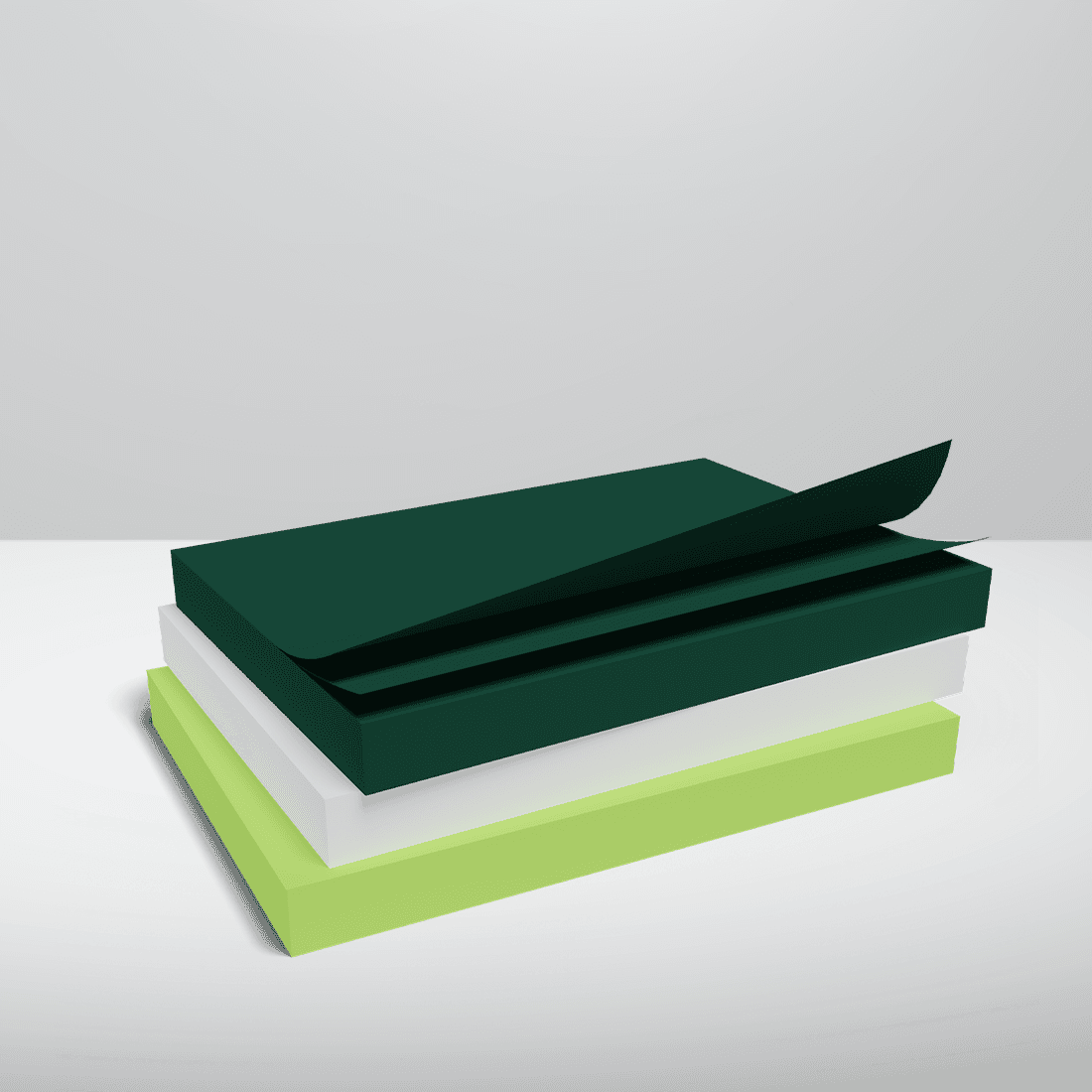 Blok samolepnih lističev: 100x75 mm, lepljen