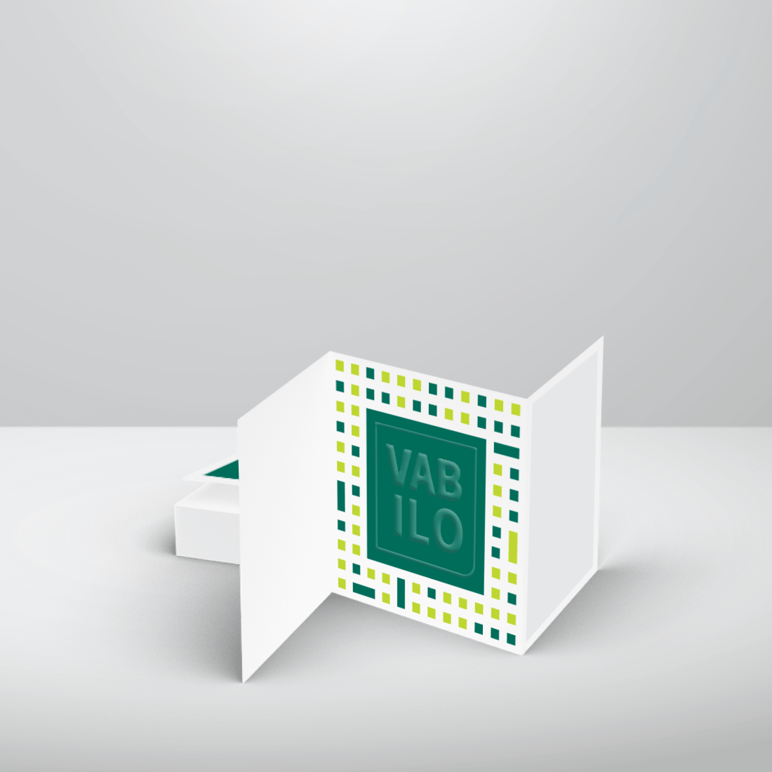 Vabilo - 3D UV spot: 444x148 mm, zaprt 148x148 mm - Z zgib