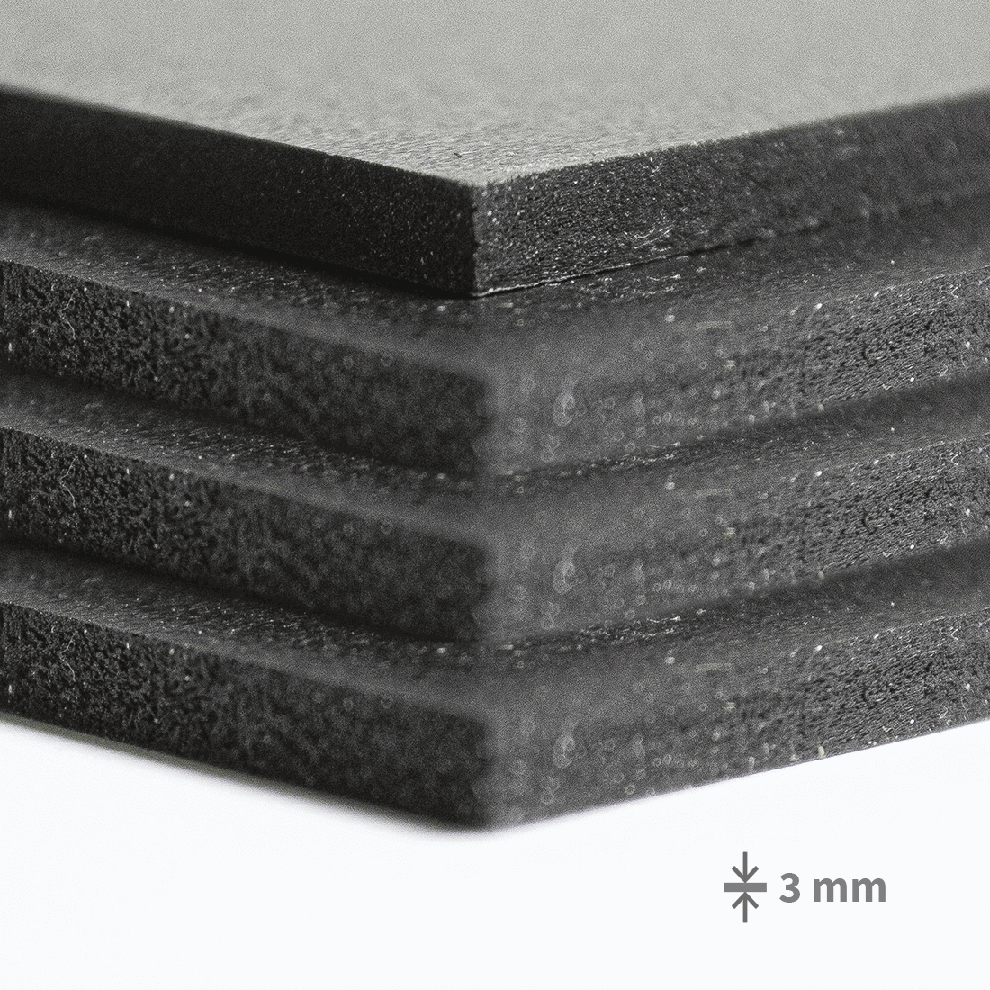 Forex® PVC plošča - črna: 3 mm