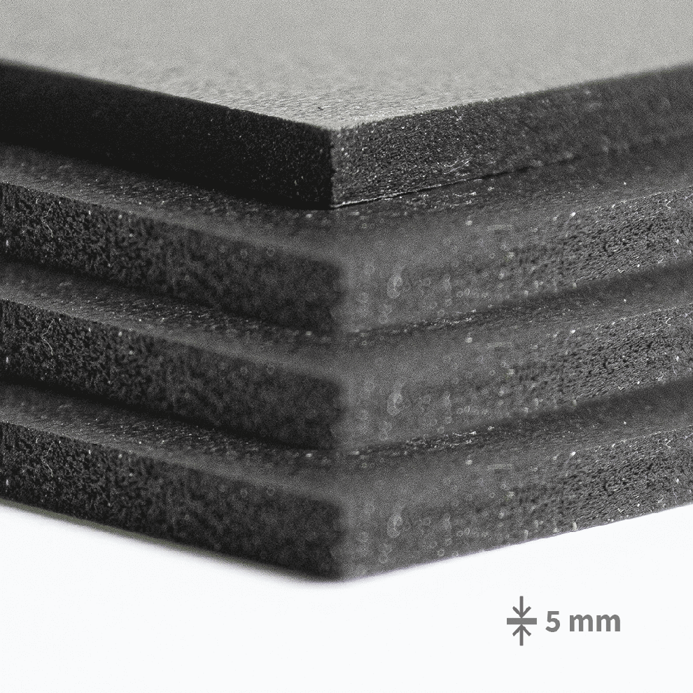 Forex® PVC plošča - črna: 5 mm