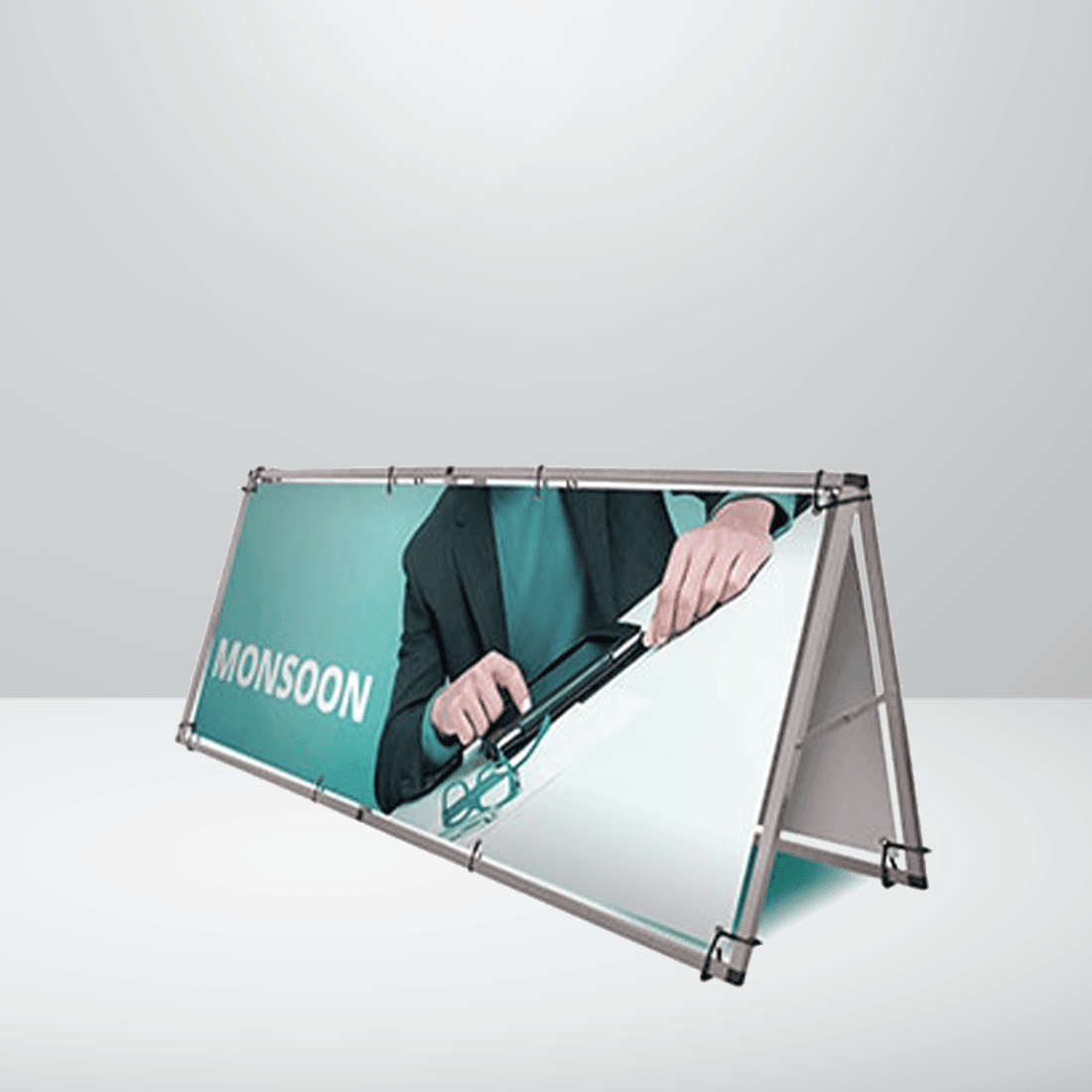 Stojalo za transparent MONSOON-M: 2500x1000 mm / UB707-C