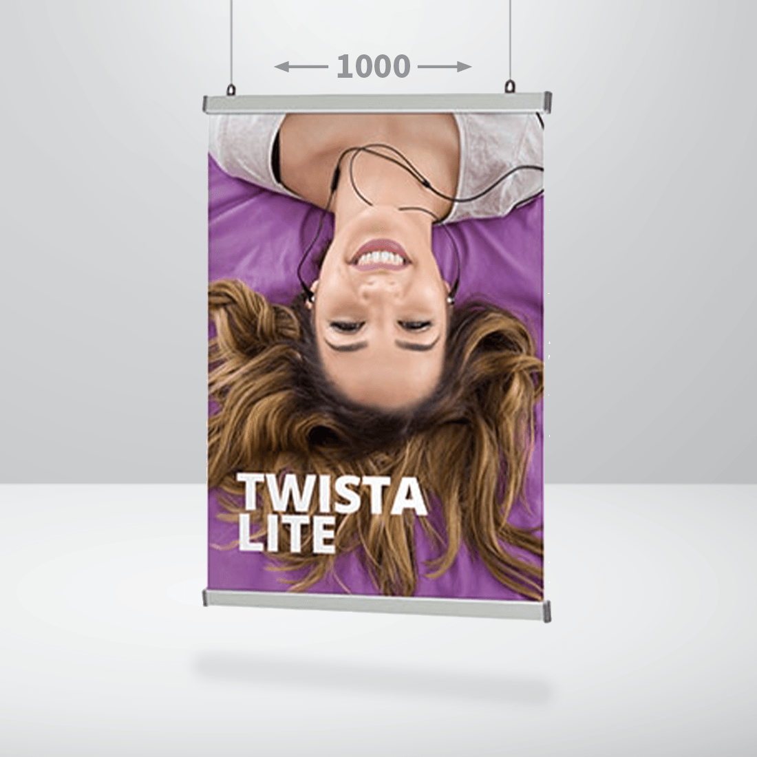 TWISTA LITE: 1000 mm / TWLHR - 1000 - (komplet 2 kos)